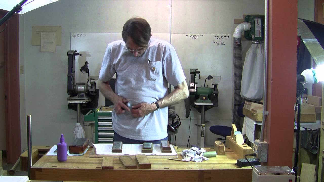 sharpening woodworking hand tools