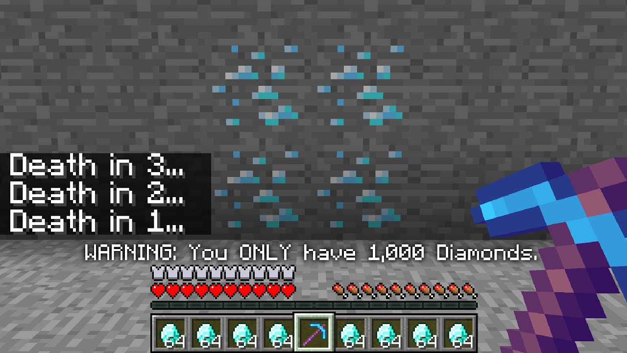 Minecraft UHC but a player is ELIMINATED every MINUTE if they have the FEWEST diamonds...