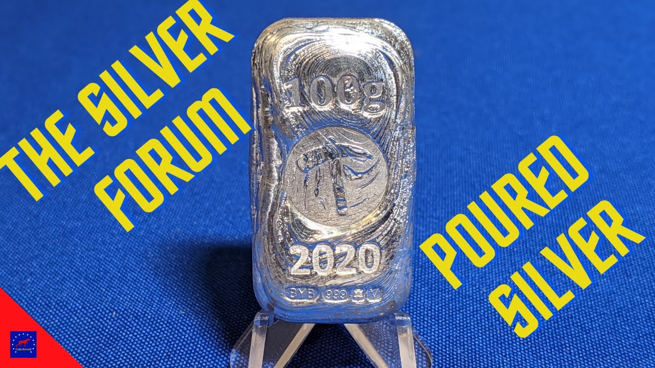 100 Gram Silver Bar from The Silver Forum!!!
