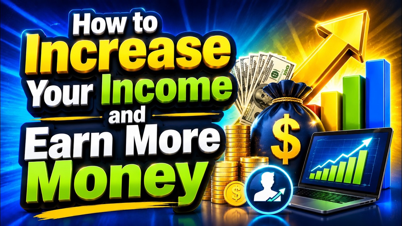 How to Increase Your Income and Earn More Money