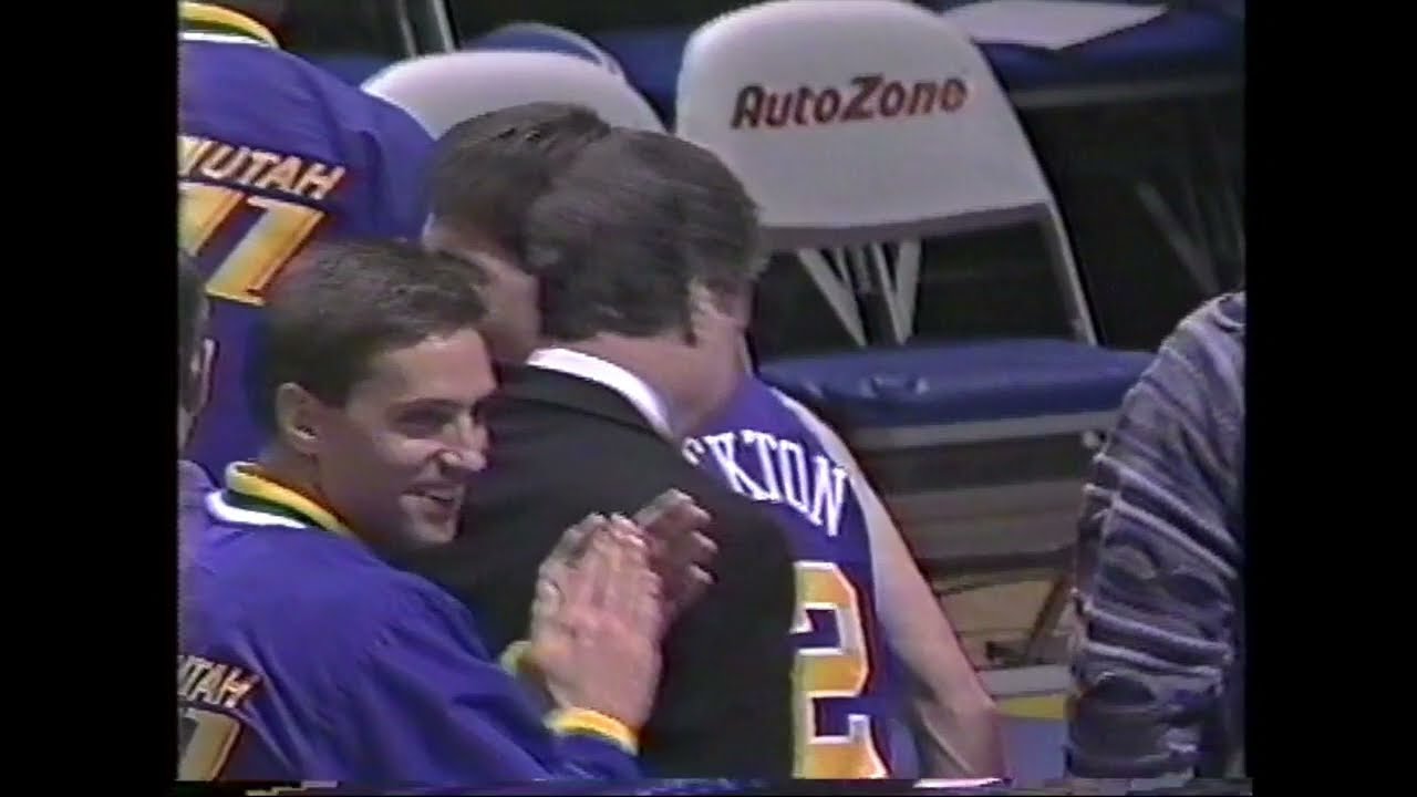 John Stockton's 3 game winners during 95-96 season