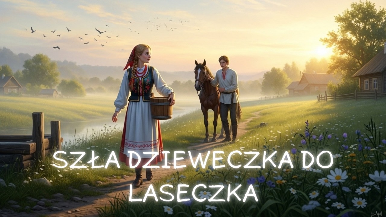Szła dzieweczka do laseczka. Piękna Polska Piosenka o Miłości #piosenka #polskapiosenka