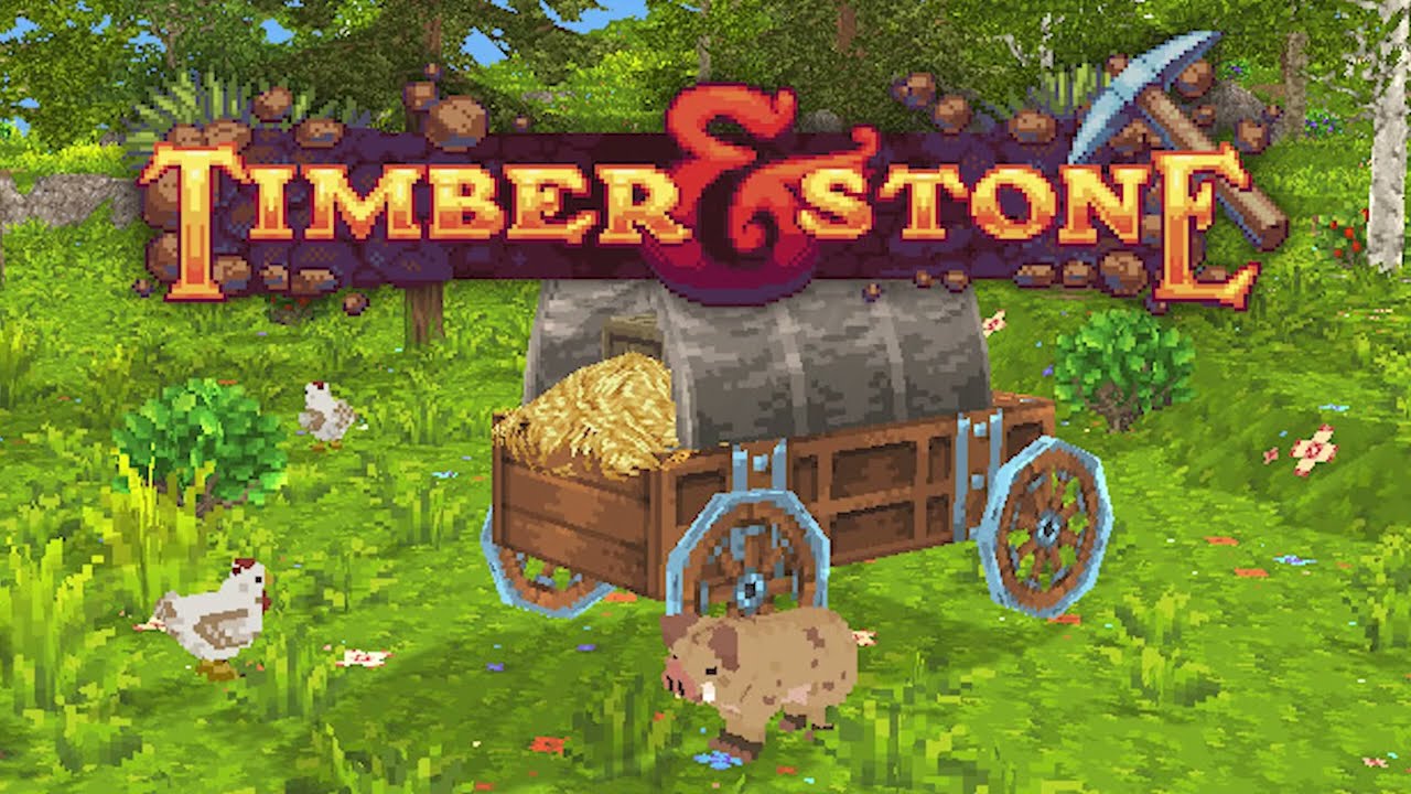 Keep an Eye on Elwood's Health?!! fel Plays Timber and Stone!! ep6