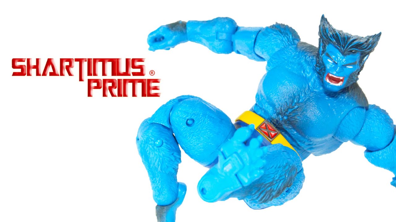 Marvel Legends Beast 2019 X-Men Caliban BAF Wave Marvel Hasbro Action Figure Review