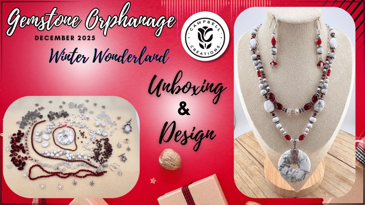 Gemstone Orphanage Winter Wonderland Unboxing and Design Tutorial! | December 2025