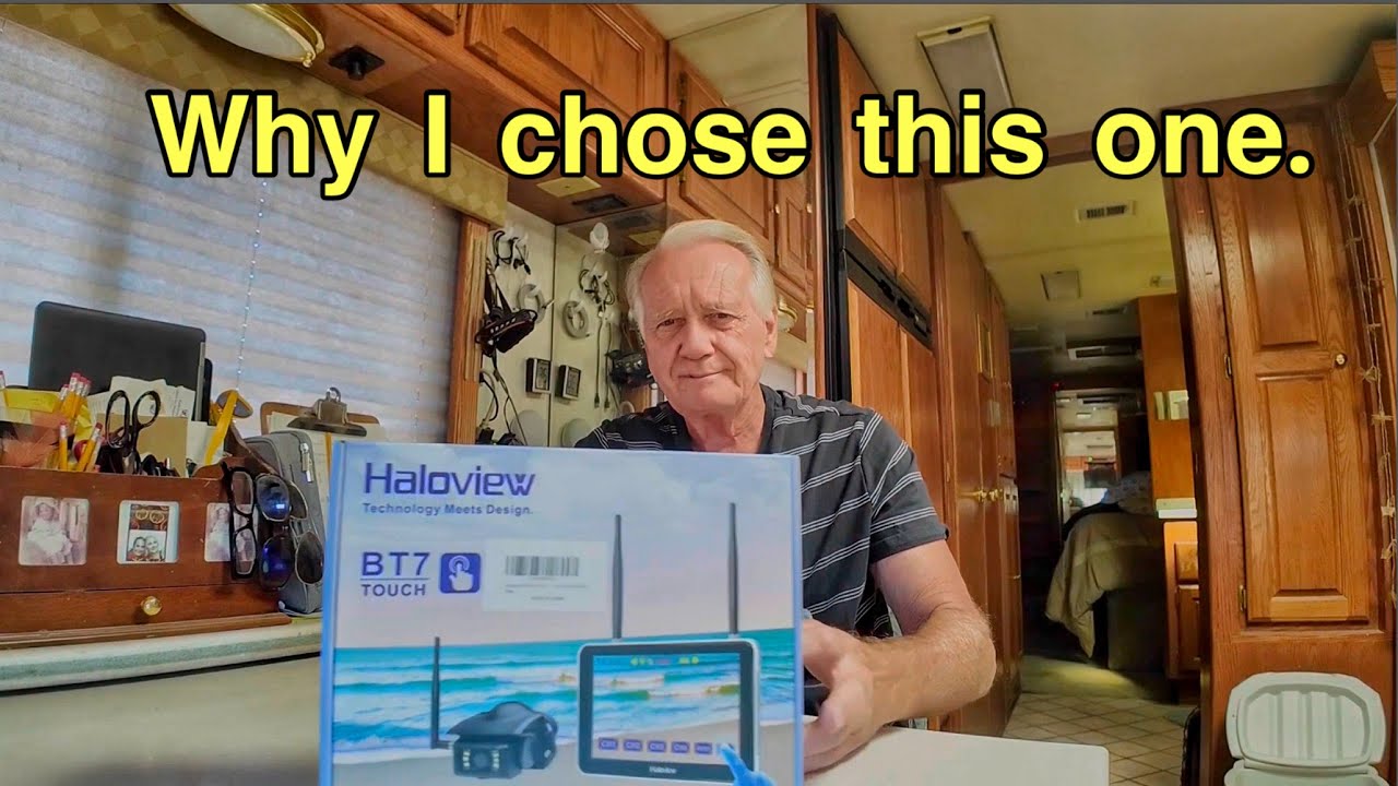 HALOVIEW BT7 TOUCH Wireless Rearview Camera