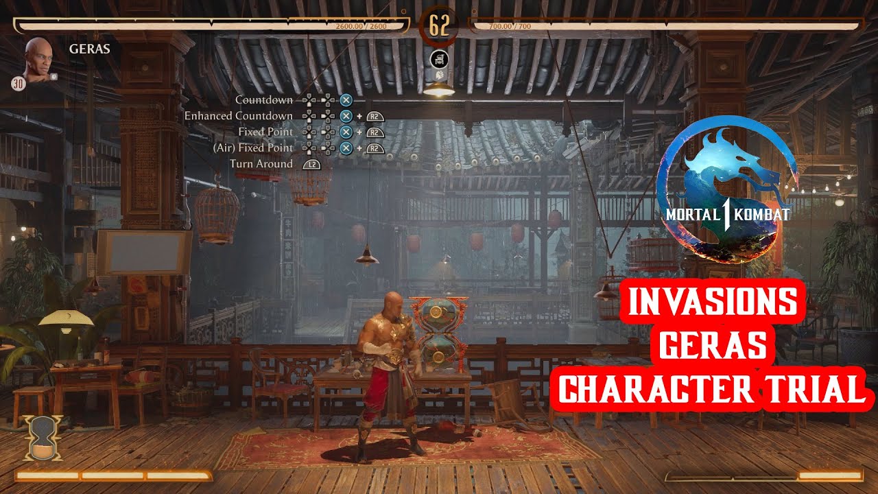 Mortal Kombat 1 - Invasions - Storms Season - Fengjian Village - CHARACTER TRIAL - GERAS