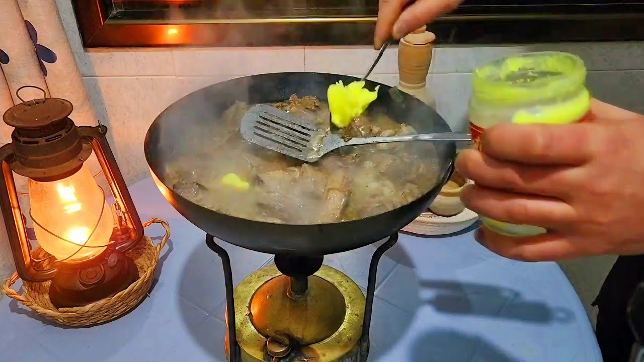 🔥 Experience the Art of Traditional Cooking & Relaxation with the Sound of a Kerosene Stove! 🔥