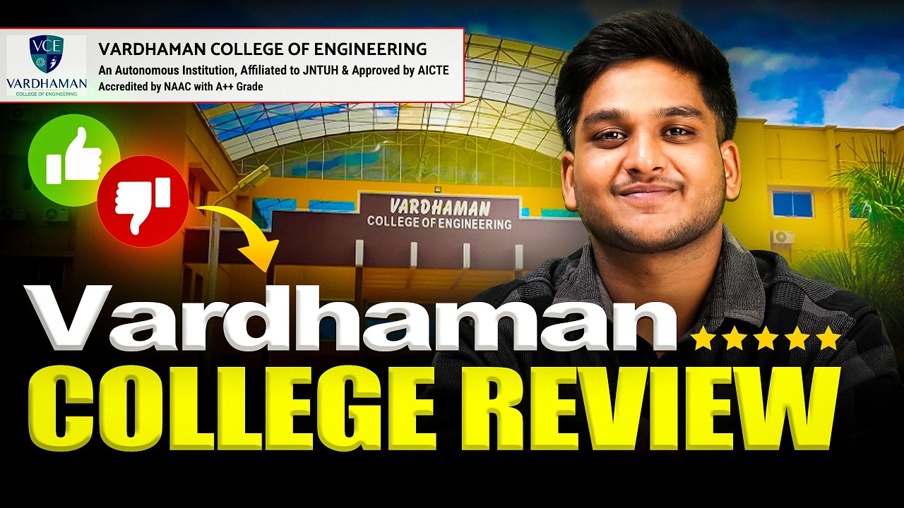 Vardhaman College Review | Placements, Faculty | Top 10 engineering colleges in TS | Cutoffs