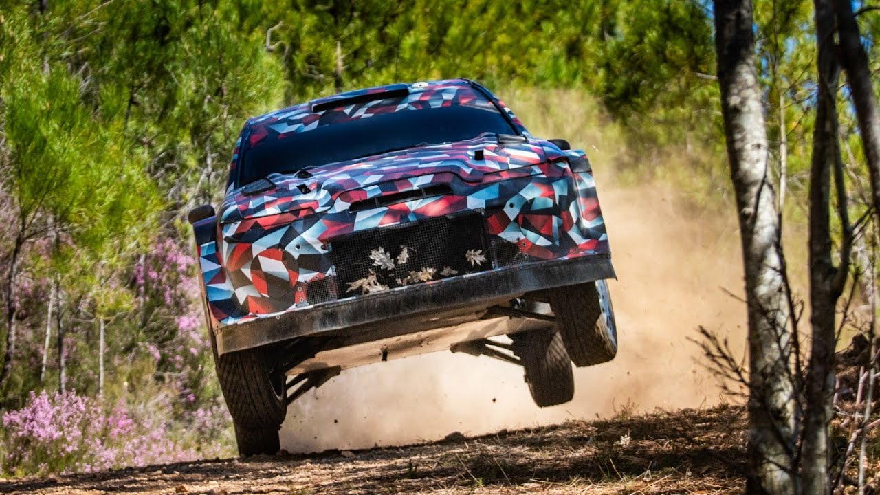 Toyota WRC 2027 - Oliver Solberg Test Toyota Prototype Car on Gravel - Day 2 - Portugal 