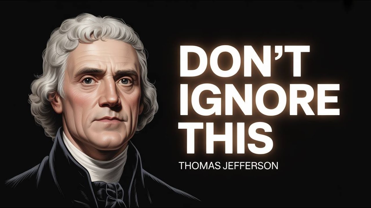 Thomas Jefferson's Say's So POWERFUL? #motivation#quotes