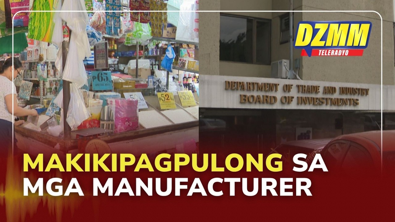 DTI to align with manufacturers to prevent price hike in markets | DZMM Teleradyo (31 March 2026)