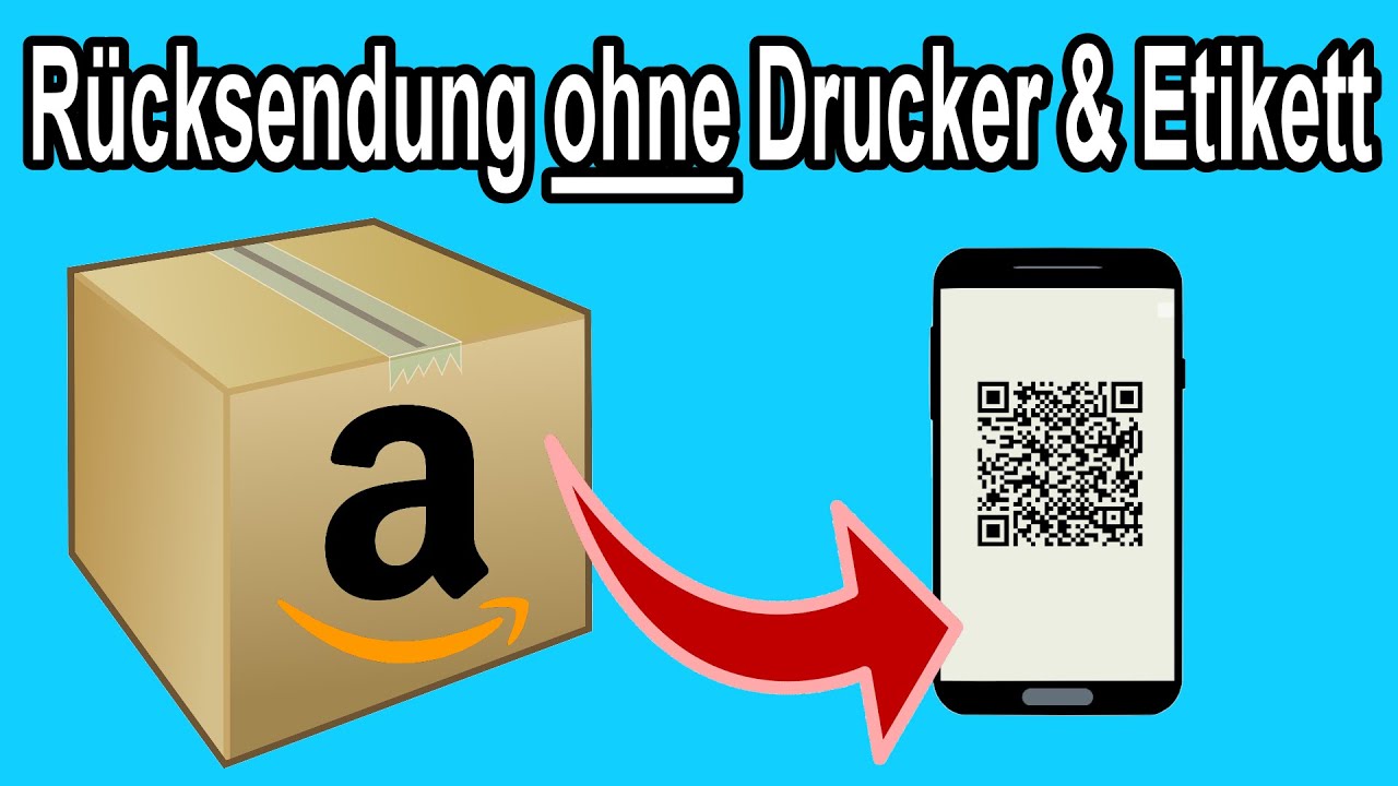 Amazon R&uuml;cksendung ohne Drucker & Etikett &ndash; so klappt's