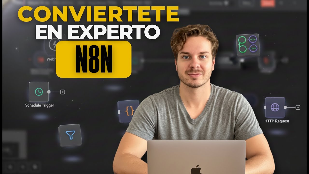Domina N8N HOY: los 11 NODOS  para AUTOMATIZAR como un PRO (2025)