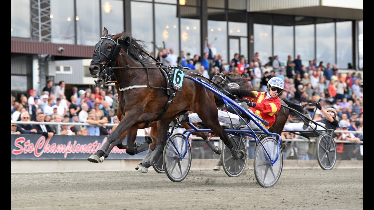Great Skills & Daniel Wäjersten vinner Stochampionatet på Axevalla 2002 (2 400 000 kr) på 1.12,5a.