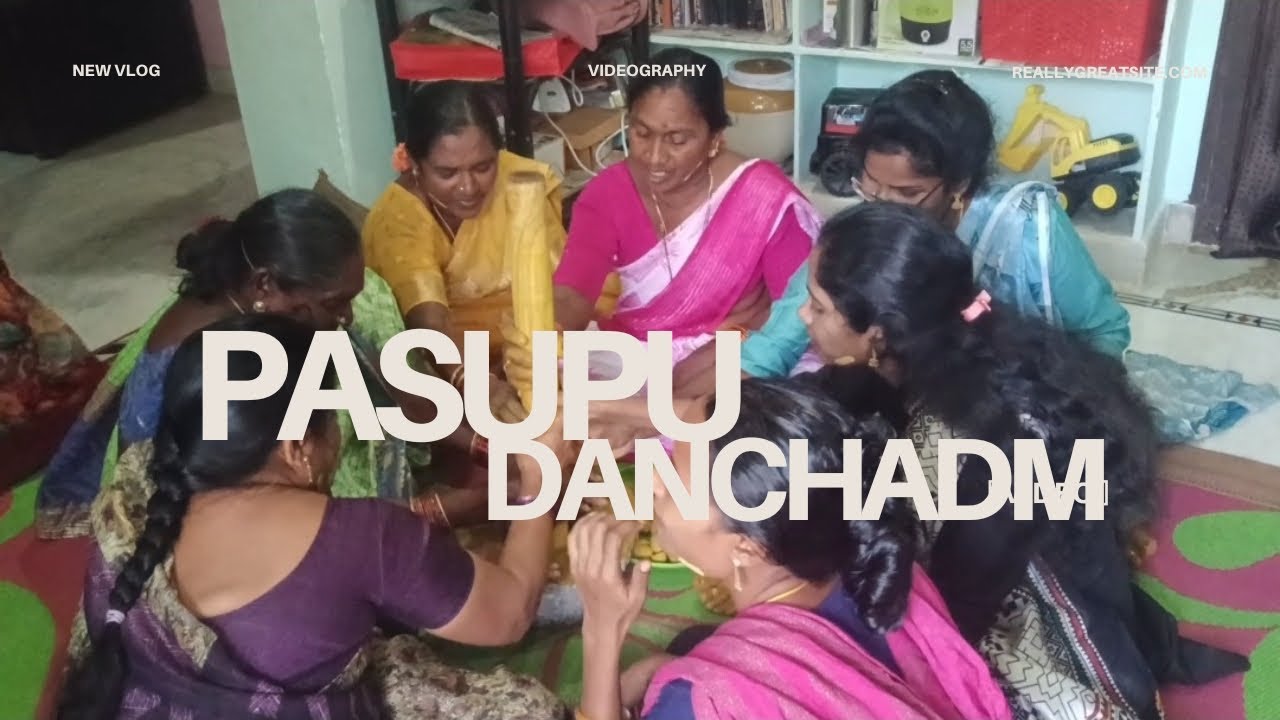 Annaya's marriage series -1 🌼| pasupu danchadam✨🌻#marriage #haldi #familyvlog 