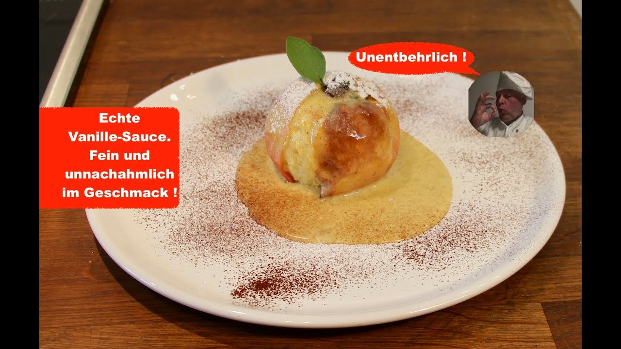 Echte Vanille-Sauce / unnachahmlich im Geschmack / Fakten und Tipps vom Profi !