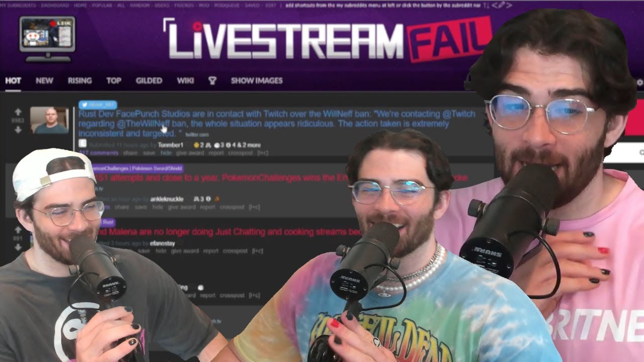 HasanAbi LSF w/ TIMESTAMPS | 07-17-2021 | Live Stream Fail | Will Soda Yung Gravy Mizkif xQc Alinity