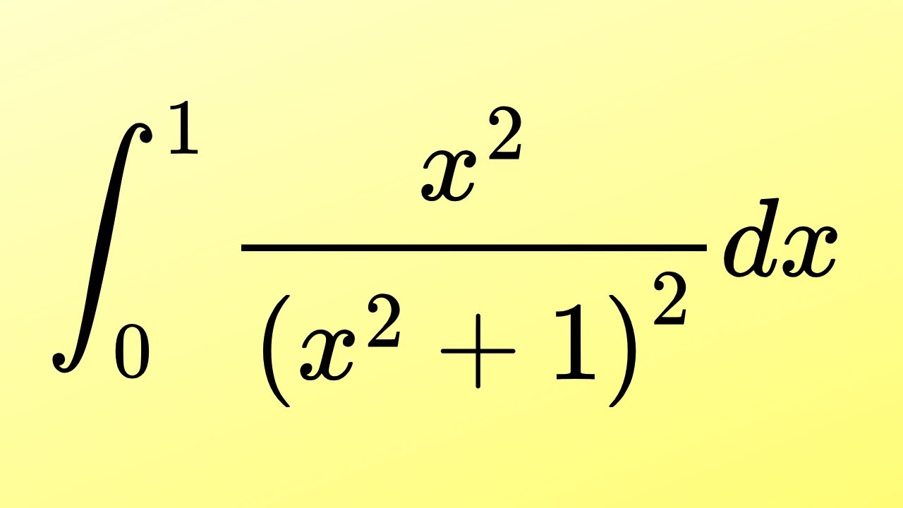 Germany | A Very Nice Integral Challenge