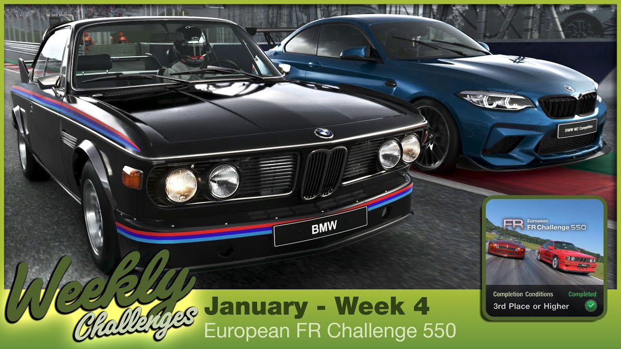 European FR Challenge 550 I Weekly Challenges I January - Week 4 I Gran Turismo 7