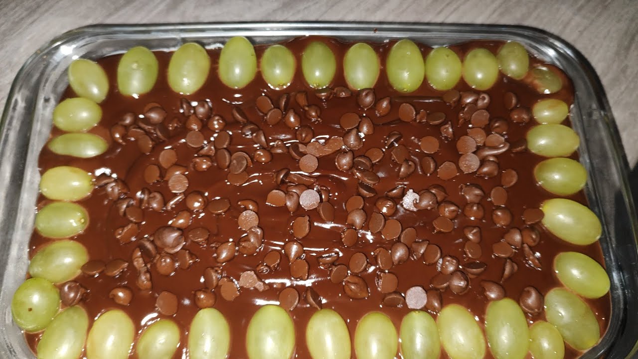Bombom de uva na travessa 😋