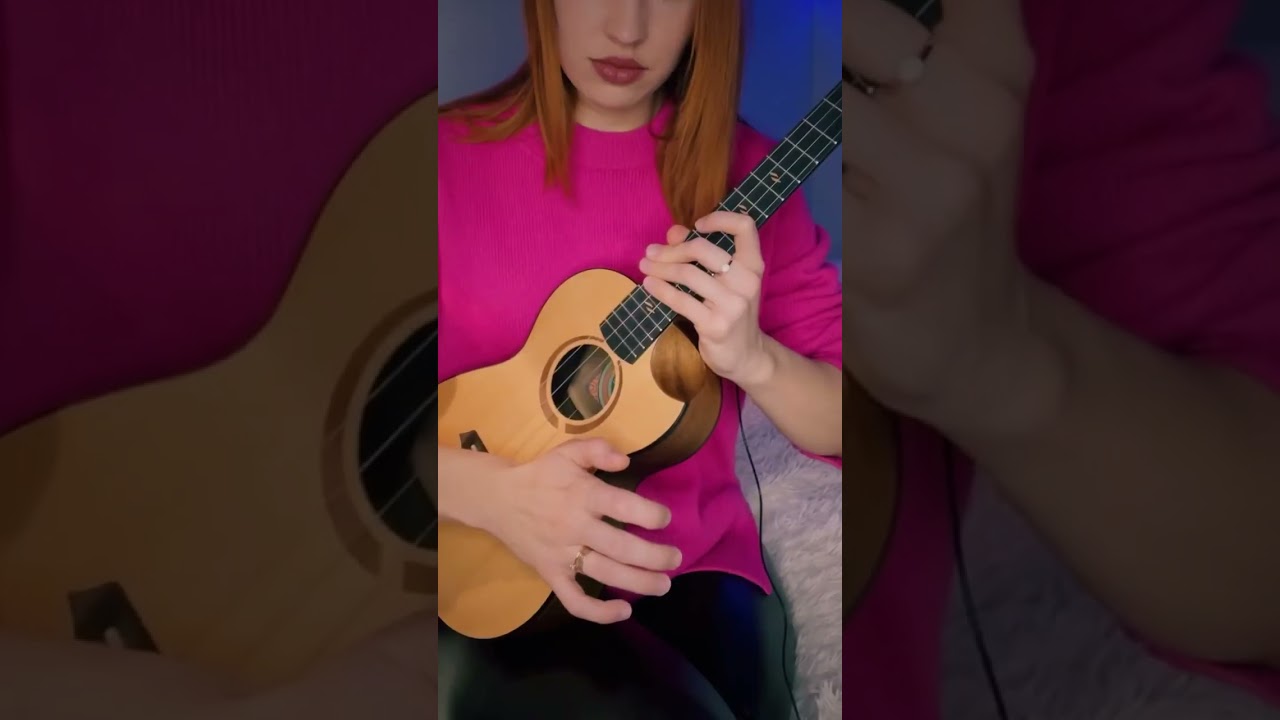 Перкуссия на укулеле! Крутой ритм 😎