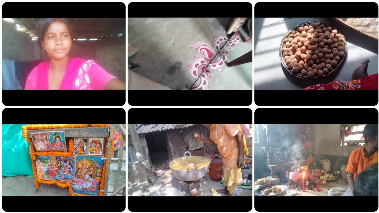 আজকে আমার বডমা দের বাড়িতে লক্ষ্মীনারায়ণ পুজো ছিল ll barsha volg lover #vlog #নতুন#ব্লক  