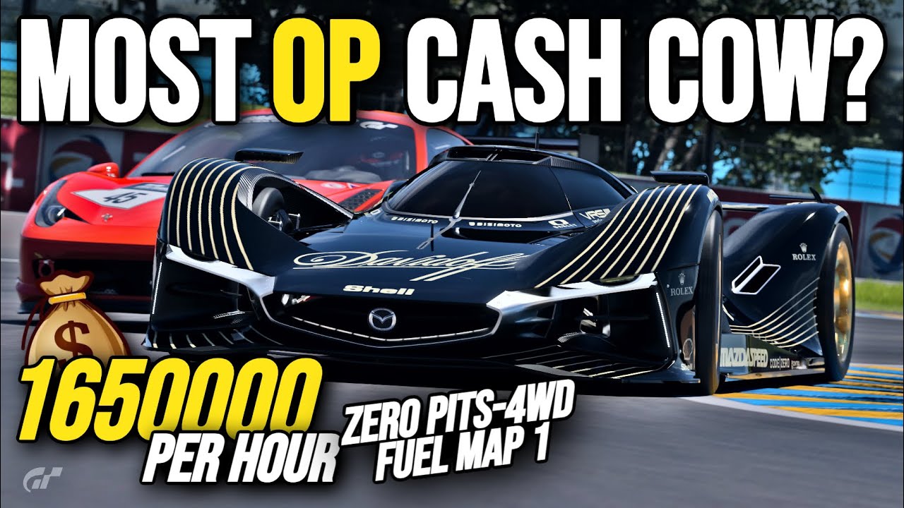 Zero Pits GT7 Cash Cow! | Mazda LM55 700PP Tune Setup | Fuel Map 1 Le Mans WTC 700 | Gran Turismo 7