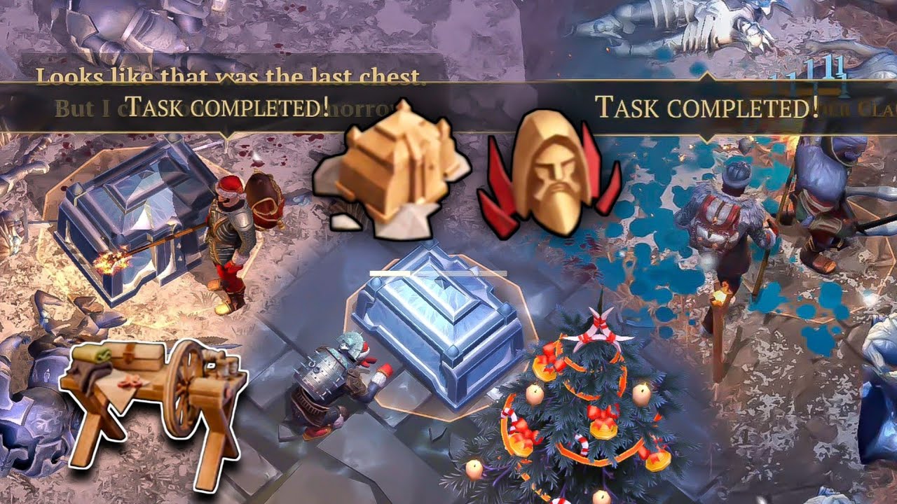 LET'S DO SOME VETERAN TASKS! | Christmas Secret Room | Sewing Table Level 2 ~ Grim Soul Survival