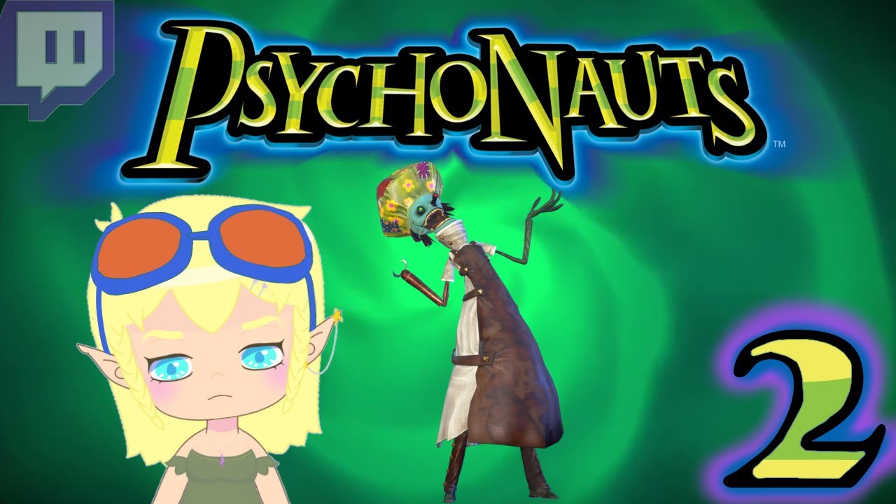 Psychonauts BLIND Twitch Stream Part 2: Return the Brain!