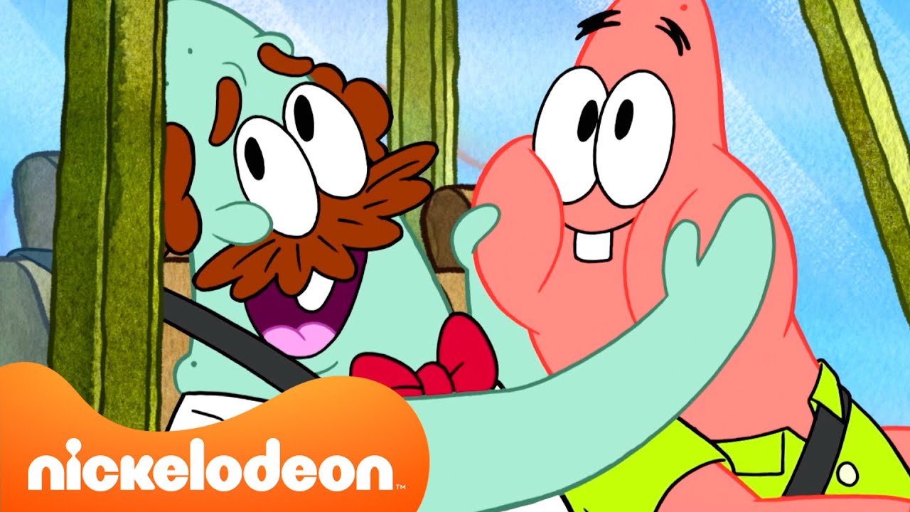 Шоу Патрика Стара | Папа Патрика ведёт себя как он целых 60 минут! ⭐️ #2 | Nickelodeon Cyrillic