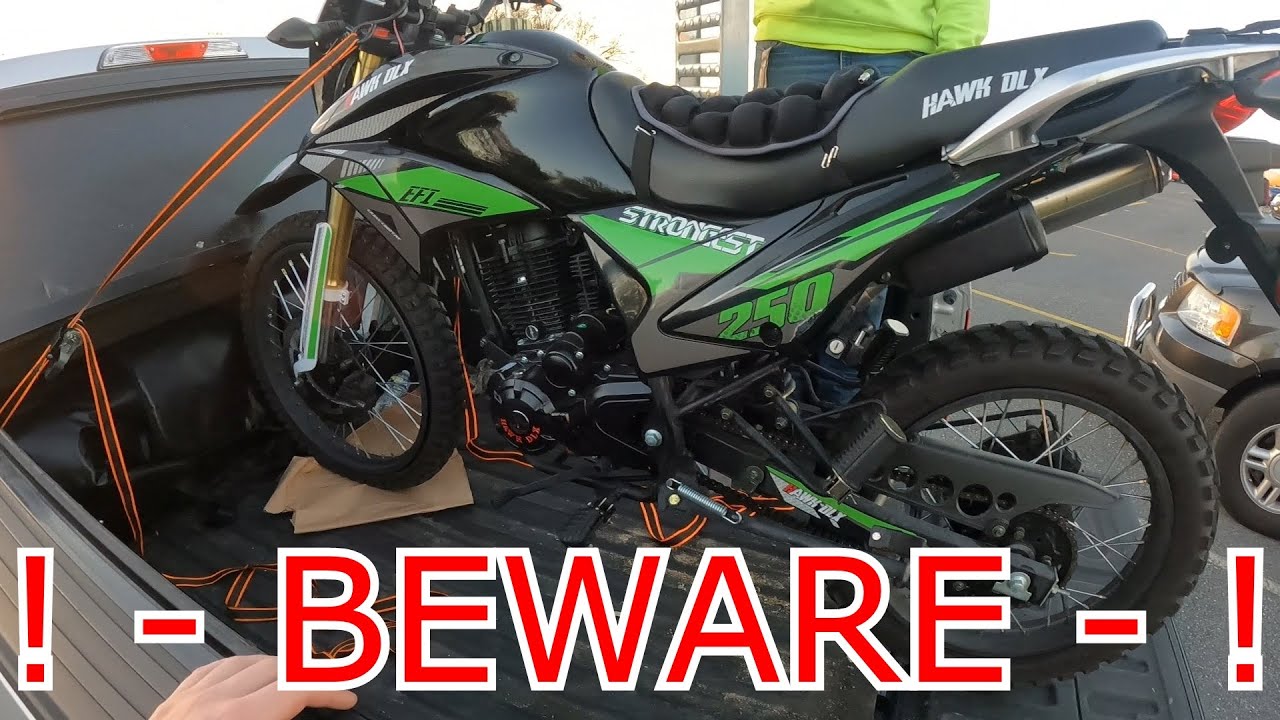 Hawk 250 Riders Beware!