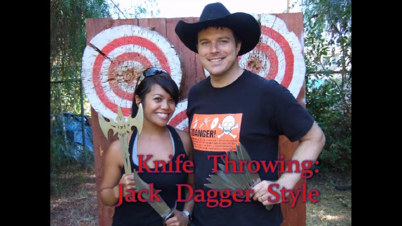My Lesson in Knife Throwing-- The Jack Dagger Method