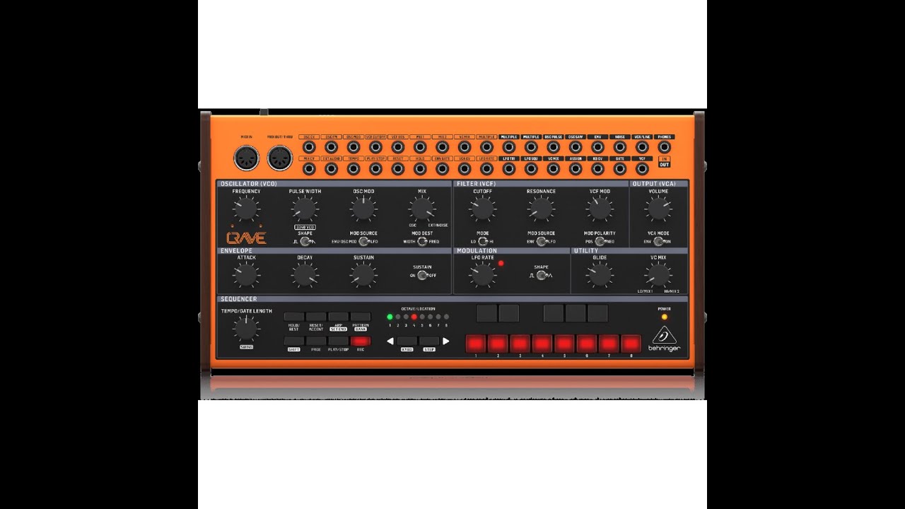 SINTESIS MODULAR BASICA CON BEHRINGER CRAVE