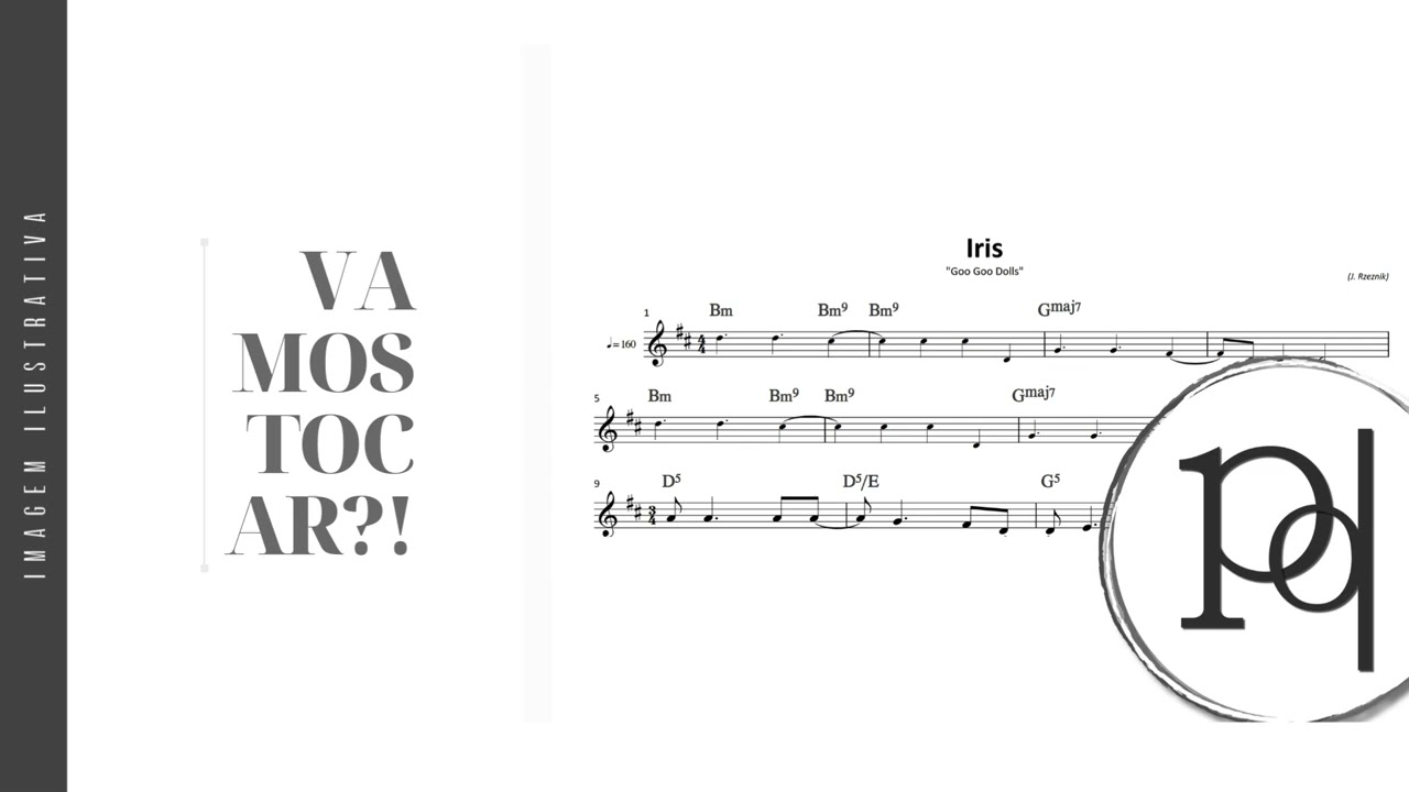 Iris ♪ Goo Goo Dolls | Partitura