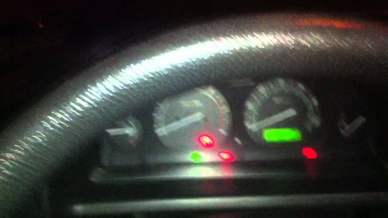 Freelander TD4 2002 Kontrolki