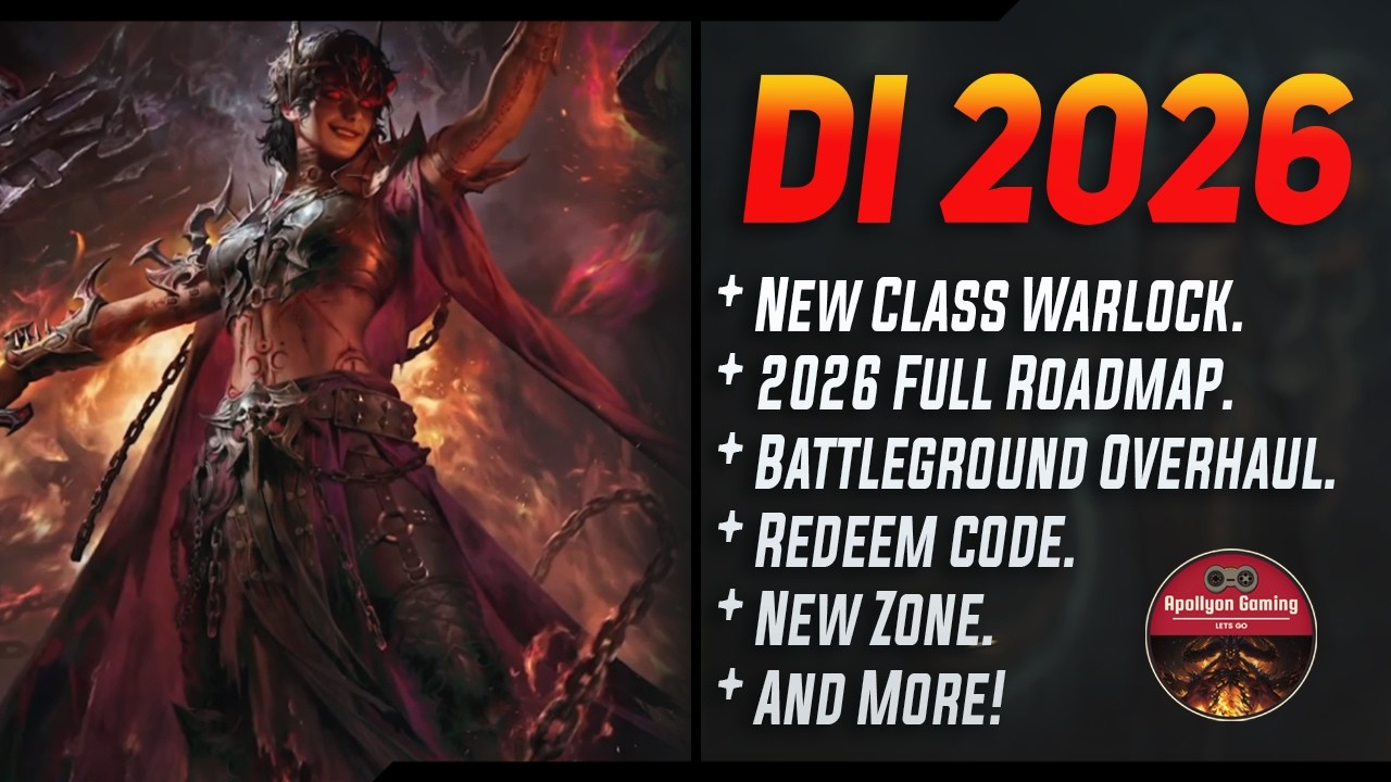 FULL Breakdown - Diablo Immortal 2026 Roadmap, New Content, Redeem Codes & MORE!