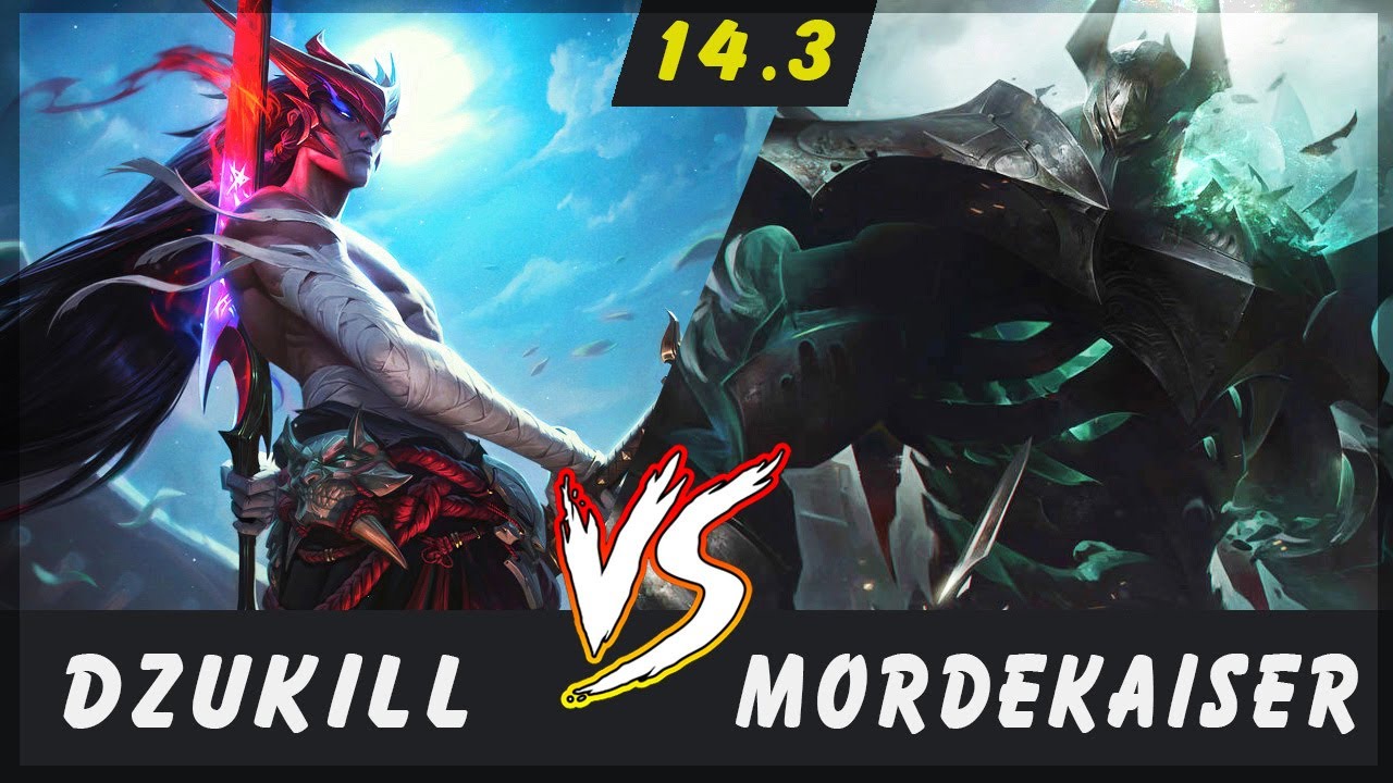Dzukill - Yone vs Mordekaiser TOP Patch 14.3 - Yone Gameplay