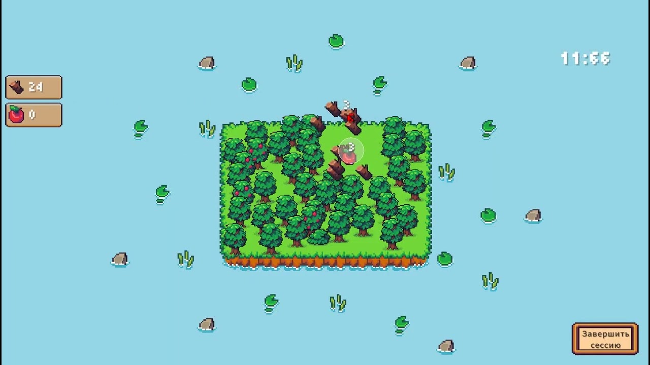 Tiny Biomes Cozy Idle. Demo. 2 серия.