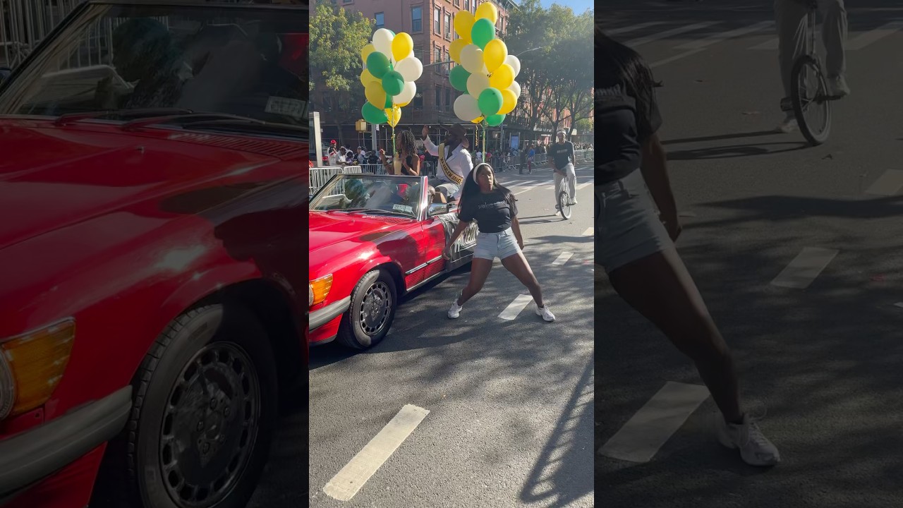 Take me thru dere at the harlem day parade 