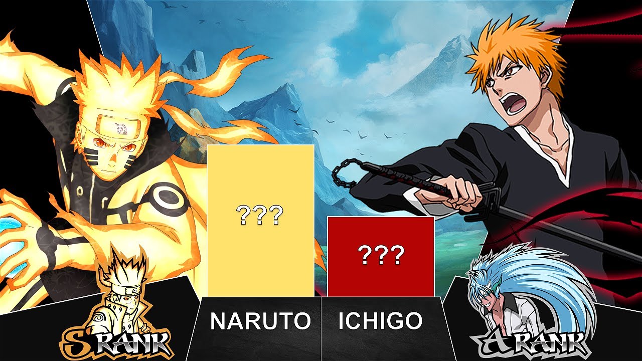 NARUTO VS ICHIGO POWER LEVELS - AnimeArena