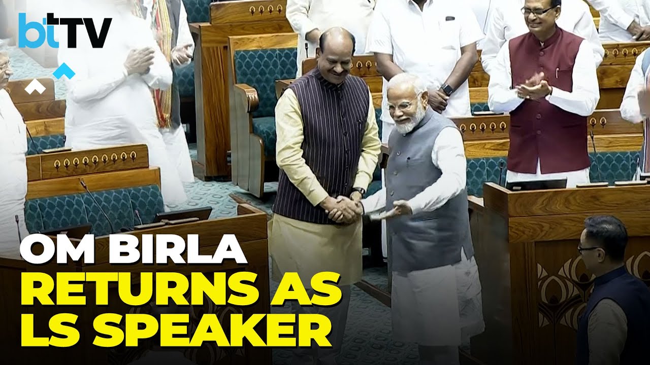 Lok Sabha Speaker Election: Om Birla Elected As Speaker Of The 18th Lok Sabha