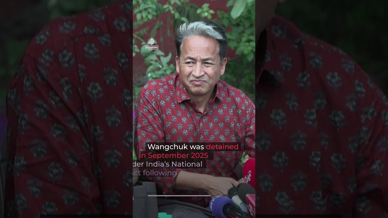 Sonam Wangchuk&rsquo;s hunger strike puts pressure on Modi government | #AJ shorts