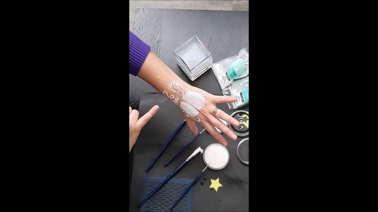 Fusion Body Art - Comparing Prime White and Parrafin White
