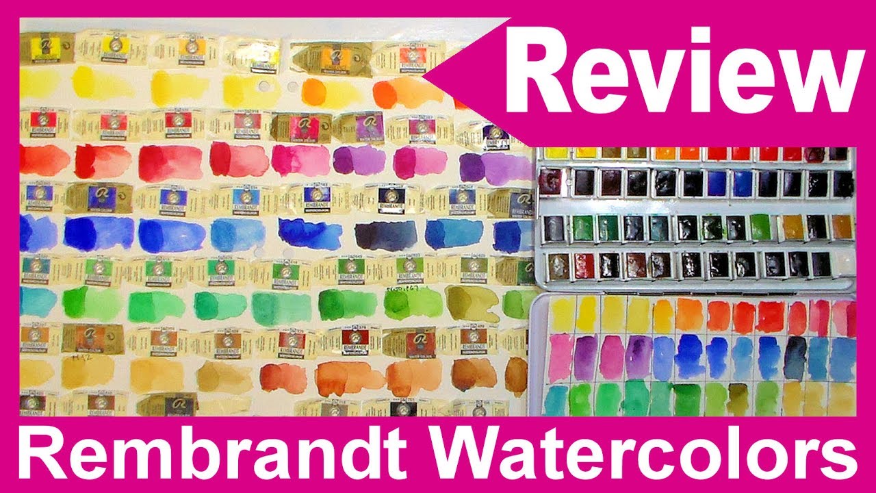 Rembrandt Watercolor Paint Review