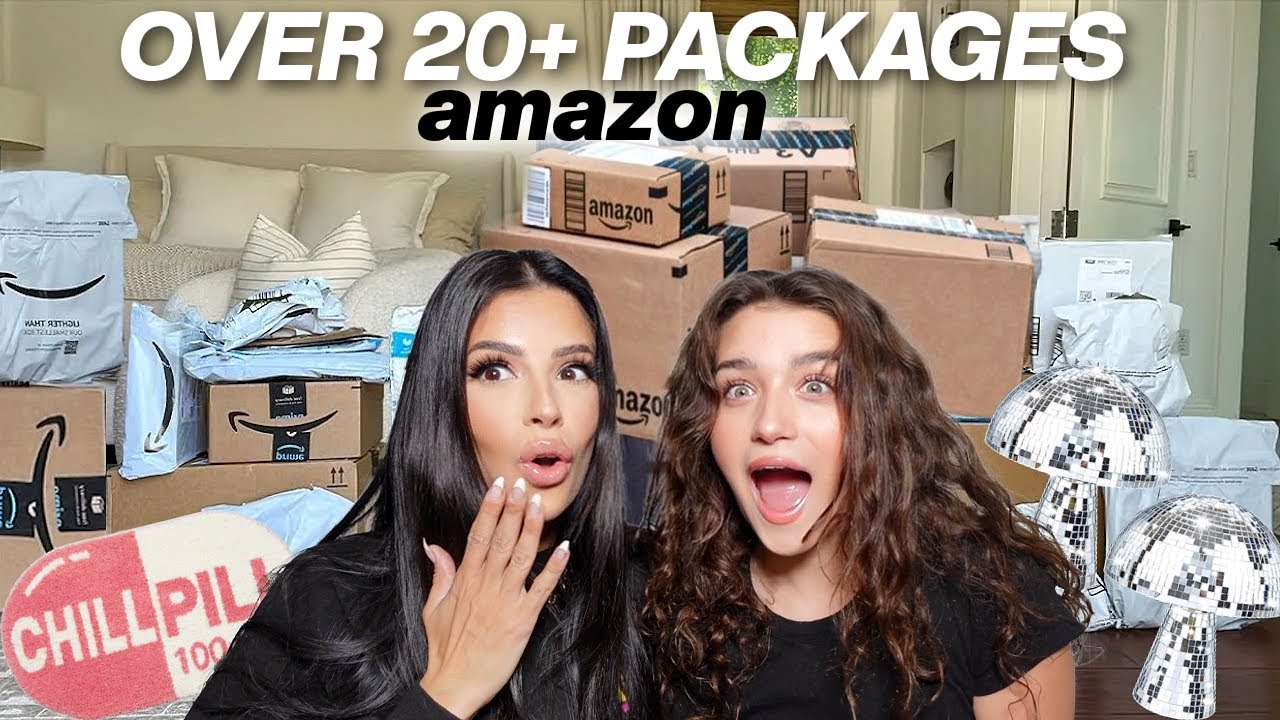 massive Amazon Haul unboxing (surprising Eryn)