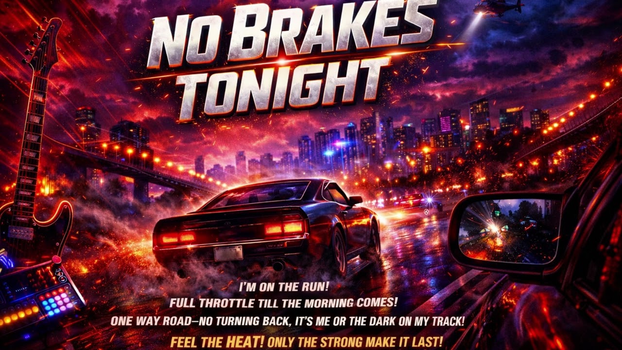 NO BRAKES TONIGHT – Arena Rock Anthem | Cinematic AOR & Neon Night Drive