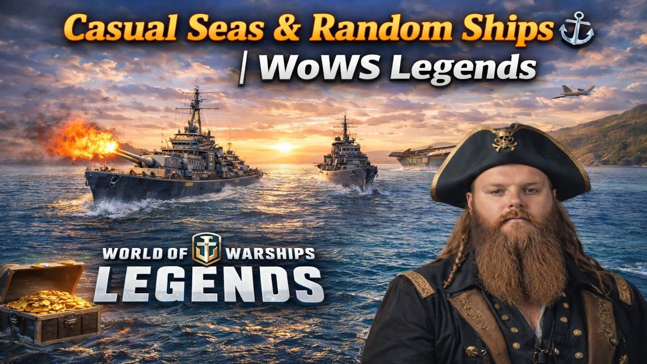 Casual Seas & Random Ships ⚓ | WoWS Legends