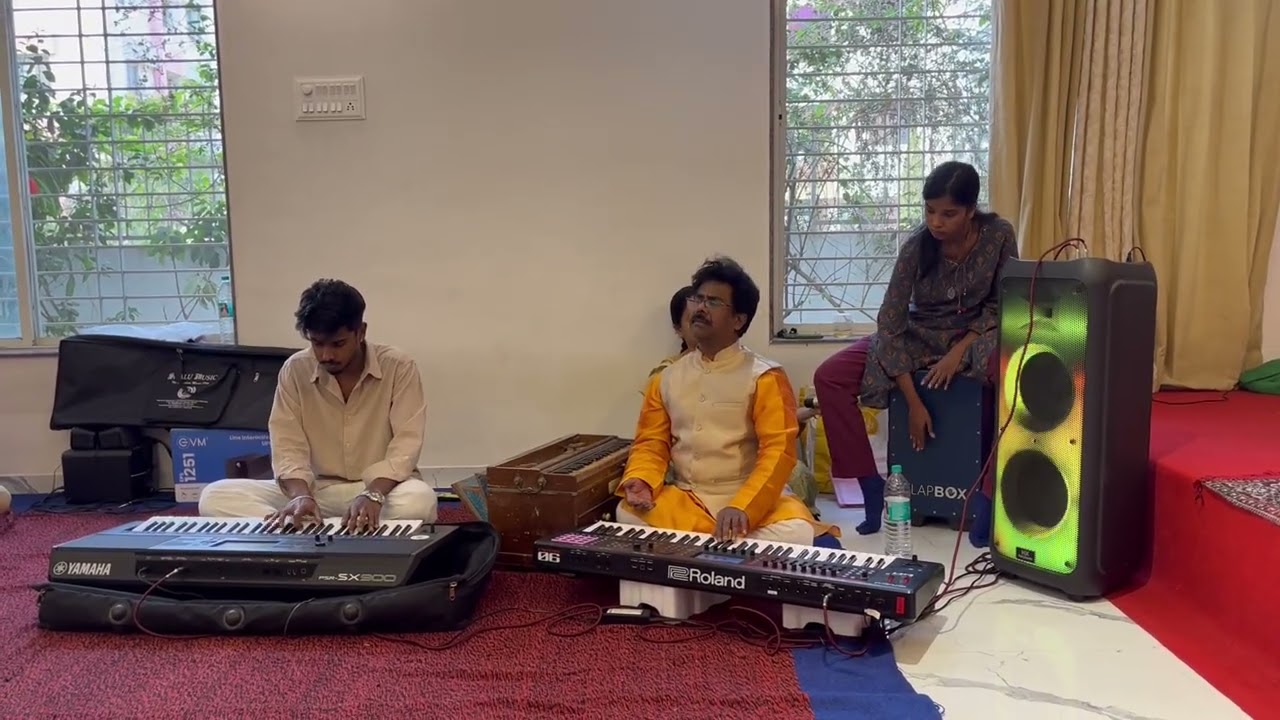Pandit Dhananjay Dhumal’s presentation 