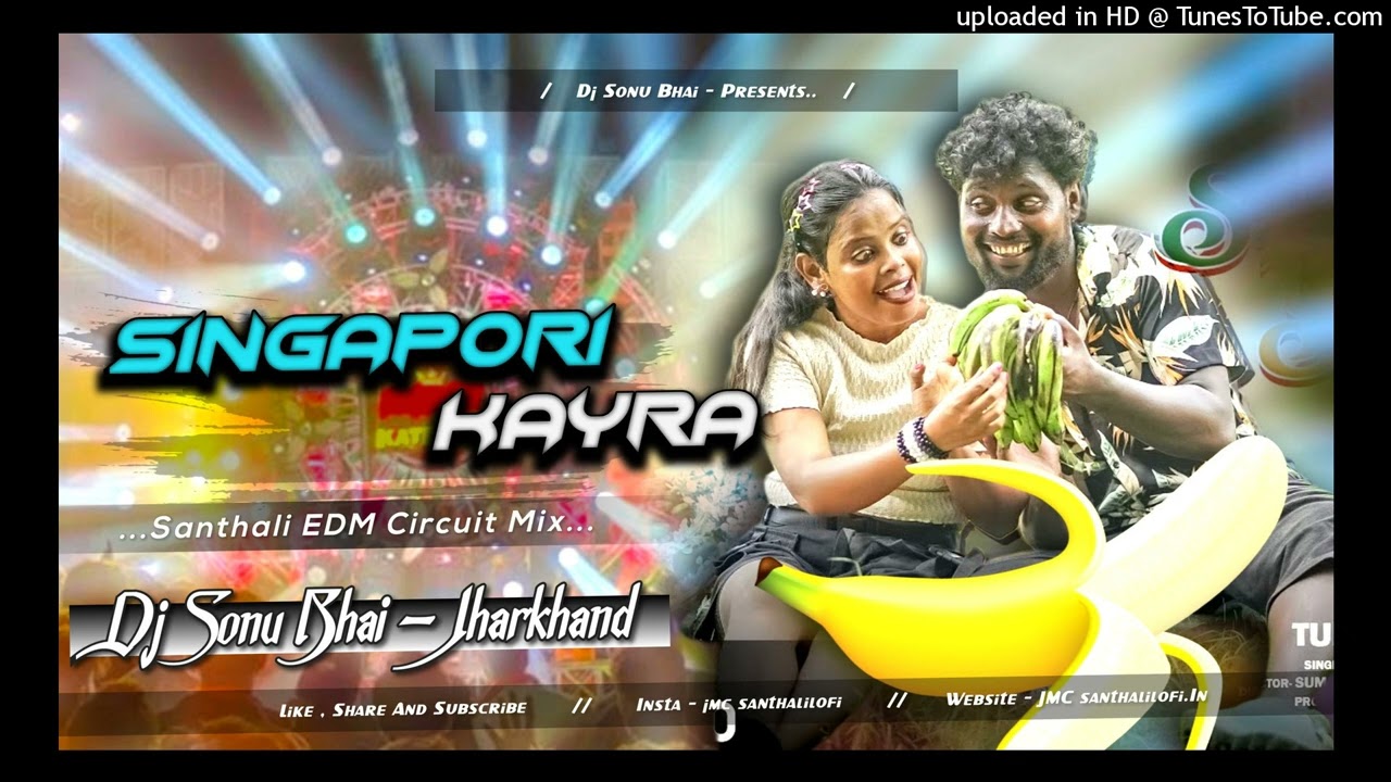Singapuri Kayra Santali EDM Dj Song | New Santali Dj Song 2025 | Dj SarZen | Santali EDM Song | JMC